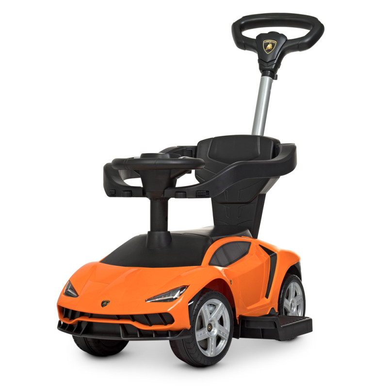 Машинка-каталка з штовхачем Bambi M 3726-7 Машинка-каталка з штовхачем Bambi M 3726-7